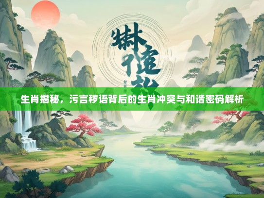 生肖揭秘，污言秽语背后的生肖冲突与和谐密码解析