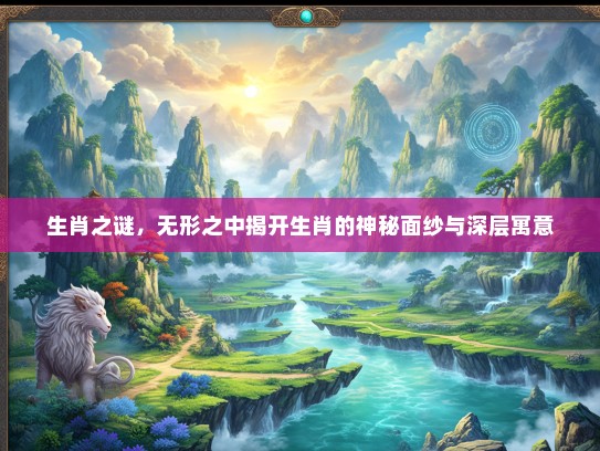 生肖之谜,无形之中揭开生肖的神秘面纱与深层寓意 生肖之谜,无形之中揭开生肖的神秘面纱与深层寓意