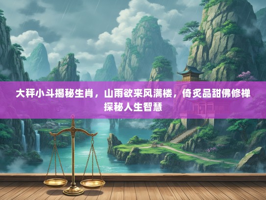 大秤小斗揭秘生肖,山雨欲来风满楼,倚炙品甜佛修禅探秘人生智慧 大秤小斗揭秘生肖,山雨欲来风满楼,倚炙品甜佛修禅探秘人生智慧