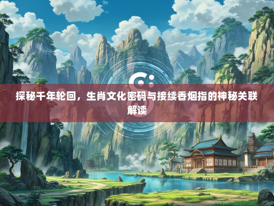 探秘千年轮回，生肖文化密码与接续香烟指的神秘关联解读