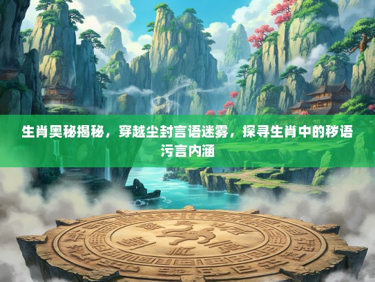 生肖奥秘揭秘，穿越尘封言语迷雾，探寻生肖中的秽语污言内涵