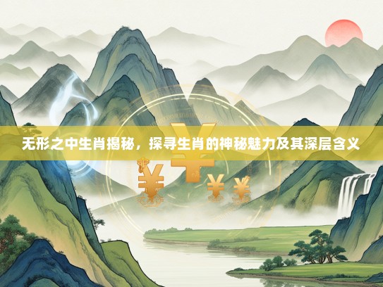 无形之中生肖揭秘，探寻生肖的神秘魅力及其深层含义