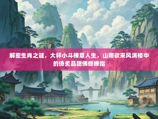 解密生肖之谜,大秤小斗禅意人生,山雨欲来风满楼中的倚炙品甜佛修禅指 解密生肖之谜,大秤小斗禅意人生,山雨欲来风满楼中的倚炙品甜佛修禅指