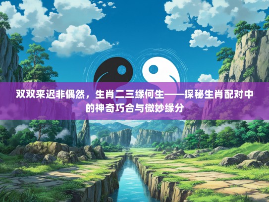 双双来迟非偶然,生肖二三缘何生——探秘生肖配对中的神奇巧合与微妙缘分 双双来迟非偶然,生肖二三缘何生——探秘生肖配对中的神奇巧合与微妙缘分