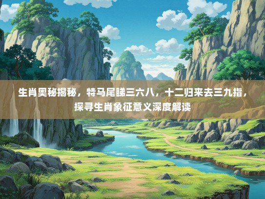 生肖奥秘揭秘，特马尾睇三六八，十二归来去三九指，探寻生肖象征意义深度解读