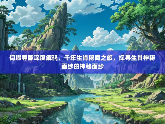伺瑕导隙深度解码，千年生肖秘闻之旅，探寻生肖神秘面纱的神秘面纱