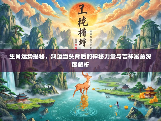 生肖运势揭秘,鸿运当头背后的神秘力量与吉祥寓意深度解析 生肖运势揭秘,鸿运当头背后的神秘力量与吉祥寓意深度解析