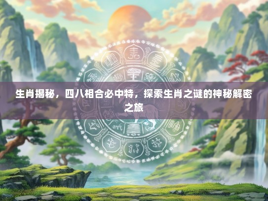 生肖揭秘,四八相合必中特,探索生肖之谜的神秘解密之旅 生肖揭秘,四八相合必中特,探索生肖之谜的神秘解密之旅