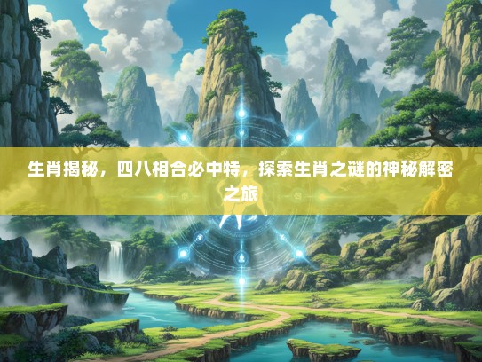 生肖揭秘,四八相合必中特,探索生肖之谜的神秘解密之旅 生肖揭秘,四八相合必中特,探索生肖之谜的神秘解密之旅