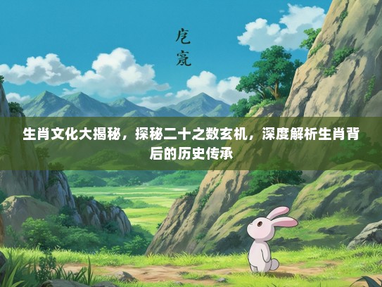 生肖文化大揭秘,探秘二十之数玄机,深度解析生肖背后的历史传承 生肖文化大揭秘,探秘二十之数玄机,深度解析生肖背后的历史传承