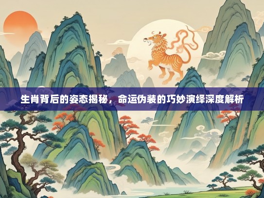 生肖背后的姿态揭秘，命运伪装的巧妙演绎深度解析