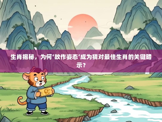 生肖揭秘，为何‘故作姿态’成为猜对最佳生肖的关键暗示？