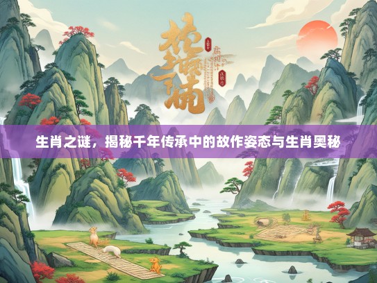 生肖之谜，揭秘千年传承中的故作姿态与生肖奥秘