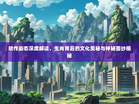 故作姿态深度解读，生肖背后的文化奥秘与神秘面纱揭秘