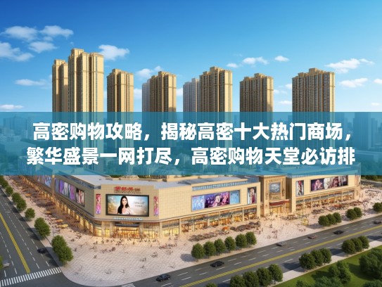 高密购物攻略，揭秘高密十大热门商场，繁华盛景一网打尽，高密购物天堂必访排行榜！