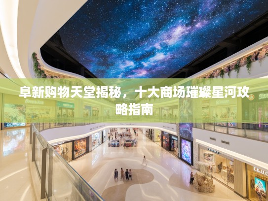阜新购物天堂揭秘，十大商场璀璨星河攻略指南