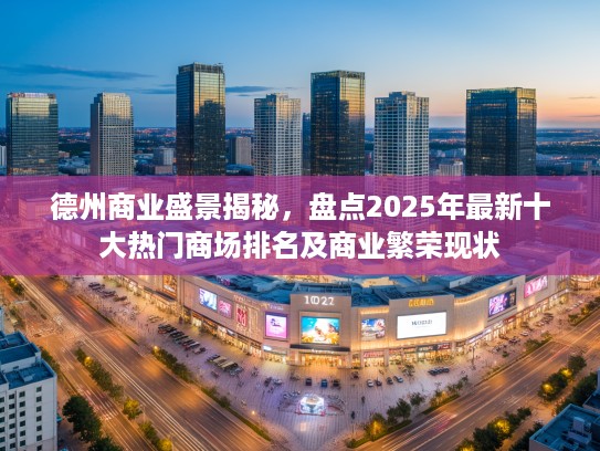 德州商业盛景揭秘,盘点2025年最新十大热门商场排名及商业繁荣现状 德州商业盛景揭秘,盘点2025年最新十大热门商场排名及商业繁荣现状