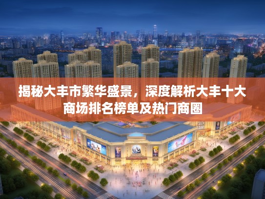 揭秘大丰市繁华盛景，深度解析大丰十大商场排名榜单及热门商圈