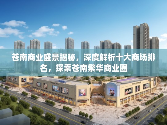 苍南商业盛景揭秘,深度解析十大商场排名,探索苍南繁华商业圈 苍南商业盛景揭秘,深度解析十大商场排名,探索苍南繁华商业圈