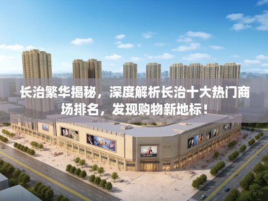 长治繁华揭秘，深度解析长治十大热门商场排名，发现购物新地标！