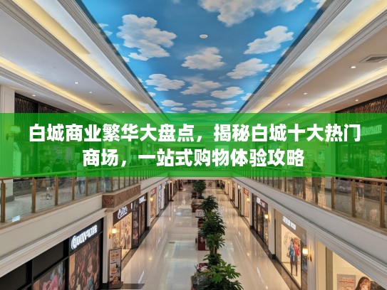 白城商业繁华大盘点，揭秘白城十大热门商场，一站式购物体验攻略