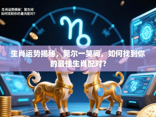生肖运势揭秘，莞尔一笑间，如何找到你的最佳生肖配对？
