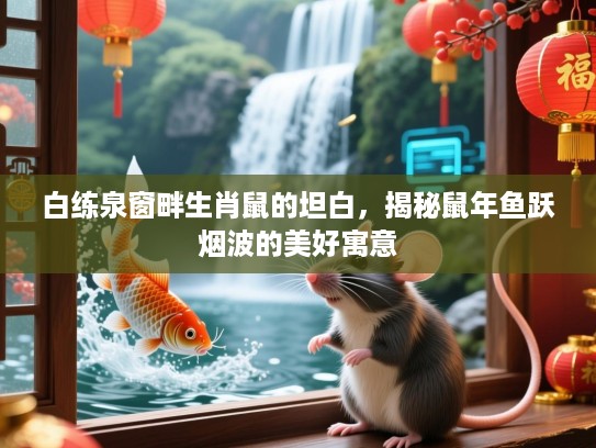 白练泉窗畔生肖鼠的坦白，揭秘鼠年鱼跃烟波的美好寓意