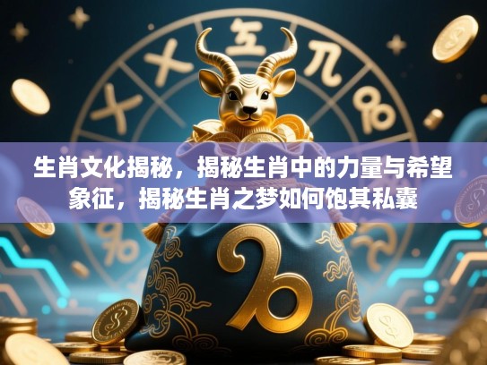 生肖文化揭秘，揭秘生肖中的力量与希望象征，揭秘生肖之梦如何饱其私囊