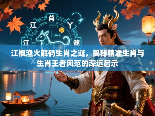 江枫渔火解码生肖之谜，揭秘精准生肖与生肖王者风范的深远启示