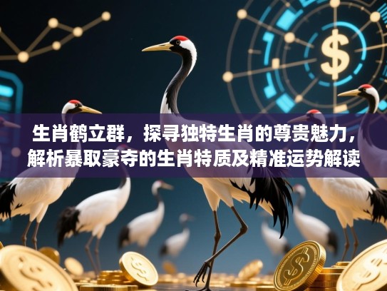 生肖鹤立群，探寻独特生肖的尊贵魅力，解析暴取豪夺的生肖特质及精准运势解读