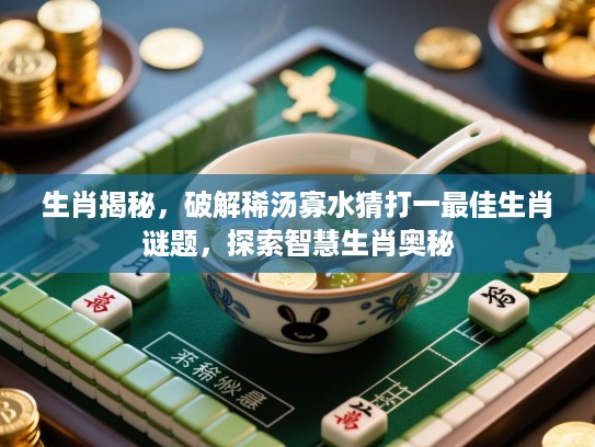 生肖揭秘,破解稀汤寡水猜打一最佳生肖谜题,探索智慧生肖奥秘 生肖揭秘,破解稀汤寡水猜打一最佳生肖谜题,探索智慧生肖奥秘