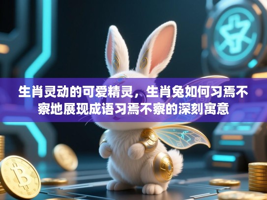 生肖灵动的可爱精灵，生肖兔如何习焉不察地展现成语习焉不察的深刻寓意