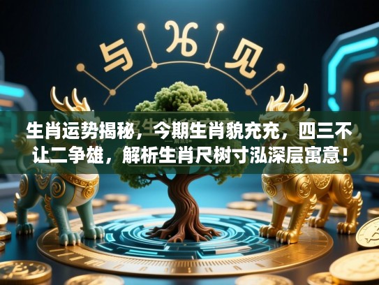 生肖运势揭秘，今期生肖貌充充，四三不让二争雄，解析生肖尺树寸泓深层寓意！