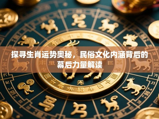 探寻生肖运势奥秘,民俗文化内涵背后的幕后力量解读 探寻生肖运势奥秘,民俗文化内涵背后的幕后力量解读