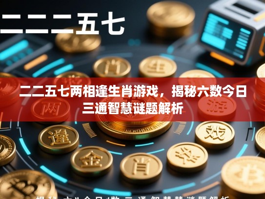 二二五七两相逢生肖游戏,揭秘六数今日三通智慧谜题解析 二二五七两相逢生肖游戏,揭秘六数今日三通智慧谜题解析