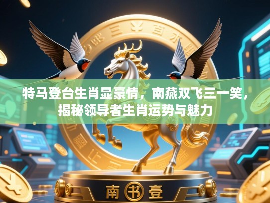 特马登台生肖显豪情,南燕双飞三一笑,揭秘领导者生肖运势与魅力 特马登台生肖显豪情,南燕双飞三一笑,揭秘领导者生肖运势与魅力