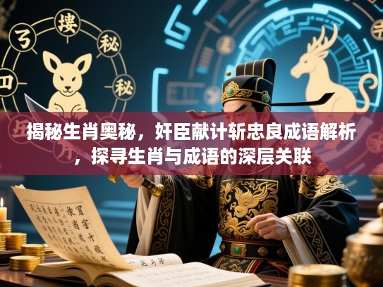 揭秘生肖奥秘，奸臣献计斩忠良成语解析，探寻生肖与成语的深层关联