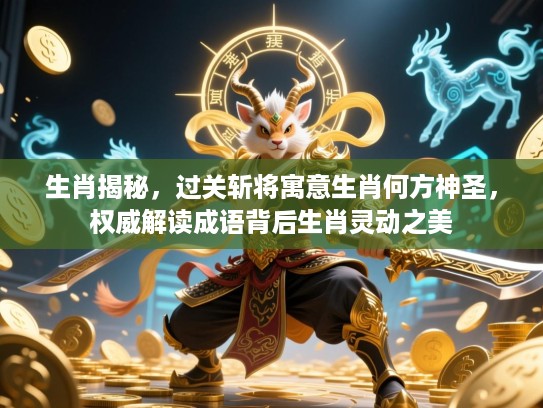 生肖揭秘，过关斩将寓意生肖何方神圣，权威解读成语背后生肖灵动之美