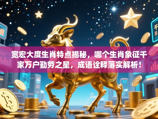 宽宏大度生肖特点揭秘，哪个生肖象征千家万户勤劳之星，成语诠释落实解析！