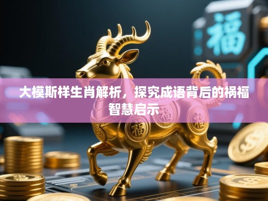 大模斯样生肖解析,探究成语背后的祸福智慧启示 大模斯样生肖解析,探究成语背后的祸福智慧启示