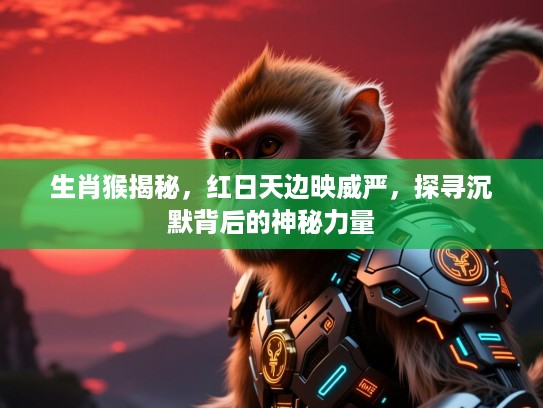 生肖猴揭秘，红日天边映威严，探寻沉默背后的神秘力量