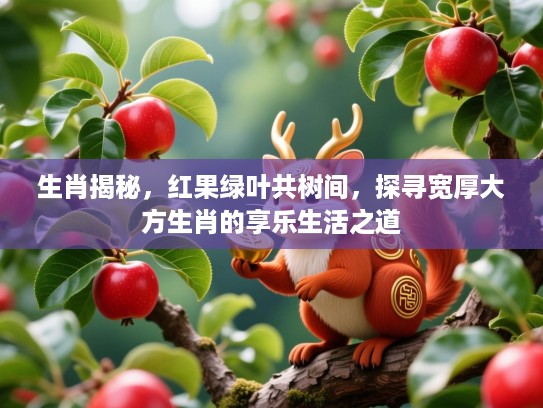 生肖揭秘，红果绿叶共树间，探寻宽厚大方生肖的享乐生活之道