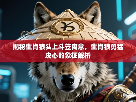 揭秘生肖狼头上斗笠寓意，生肖狼勇猛决心的象征解析