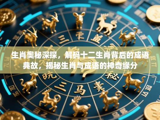 生肖奥秘深探,解码十二生肖背后的成语典故,揭秘生肖与成语的神奇缘分 生肖奥秘深探,解码十二生肖背后的成语典故,揭秘生肖与成语的神奇缘分