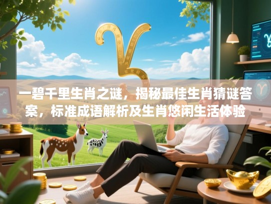 一碧千里生肖之谜,揭秘最佳生肖猜谜答案,标准成语解析及生肖悠闲生活体验 一碧千里生肖之谜,揭秘最佳生肖猜谜答案,标准成语解析及生肖悠闲生活体验