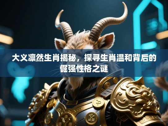 大义凛然生肖揭秘,探寻生肖温和背后的倔强性格之谜 大义凛然生肖揭秘,探寻生肖温和背后的倔强性格之谜