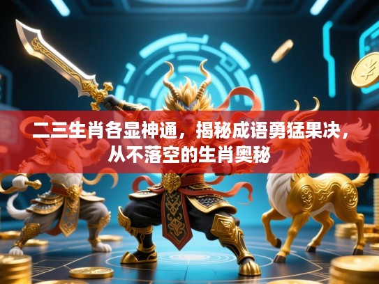 二三生肖各显神通,揭秘成语勇猛果决,从不落空的生肖奥秘 二三生肖各显神通,揭秘成语勇猛果决,从不落空的生肖奥秘