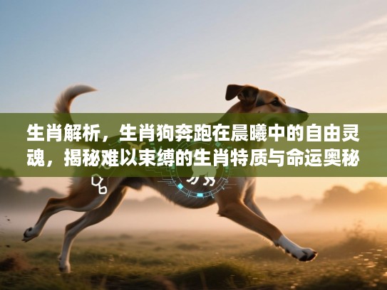 生肖解析,生肖狗奔跑在晨曦中的自由灵魂,揭秘难以束缚的生肖特质与命运奥秘 生肖解析,生肖狗奔跑在晨曦中的自由灵魂,揭秘难以束缚的生肖特质与命运奥秘