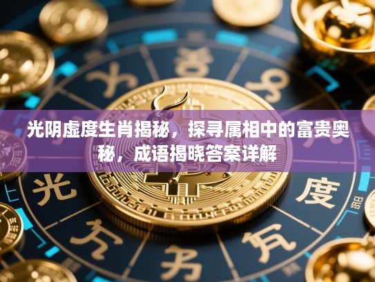 光阴虚度生肖揭秘,探寻属相中的富贵奥秘,成语揭晓答案详解 光阴虚度生肖揭秘,探寻属相中的富贵奥秘,成语揭晓答案详解