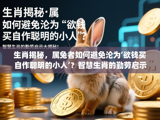 生肖揭秘,属兔者如何避免沦为‘欲钱买自作聪明的小人’?智慧生肖的勤劳启示大揭秘! 生肖揭秘,属兔者如何避免沦为‘欲钱买自作聪明的小人’?智慧生肖的勤劳启示大揭秘!